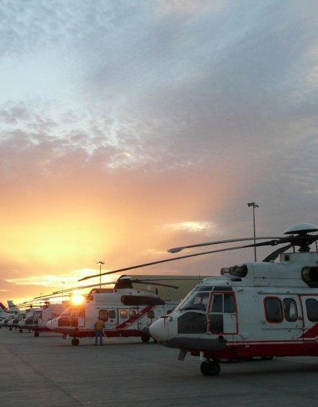 Helicopter fleet